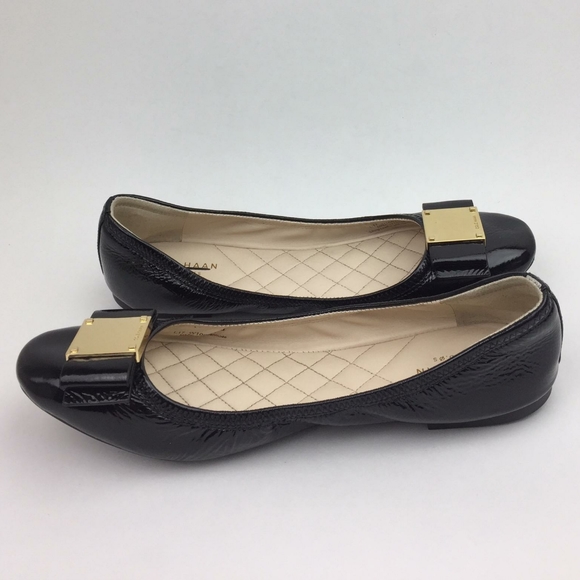 COLE HAAN Tali' Bow Ballet Flat sz 8 - Picture 3 of 13